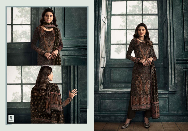 Zisa Aarzoo Velvet With Digital Printed Work Stylish Designer Festive Wear Salwar Kameez