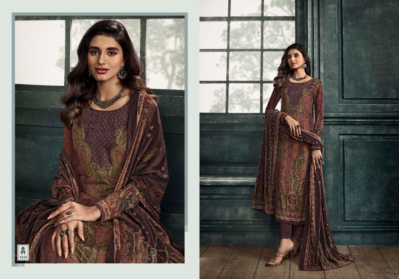 Zisa Aarzoo Velvet With Digital Printed Work Stylish Designer Festive Wear Salwar Kameez