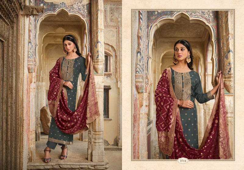 Zisa Charmy Fiza Coral Silk Designer Party Wear Fancy Salwar Suits