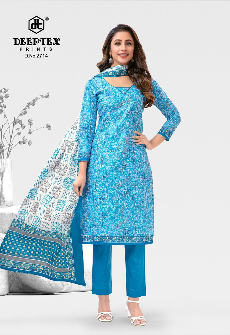 Deeptex Prints Chief Guest Vol 27 Premium Cotton Daily Wear Salwar Suit