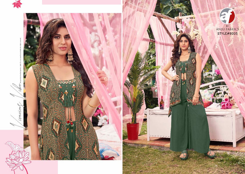 Anju Fabrics Cindrella Georgette Designer Ready Made Party Wear Suits