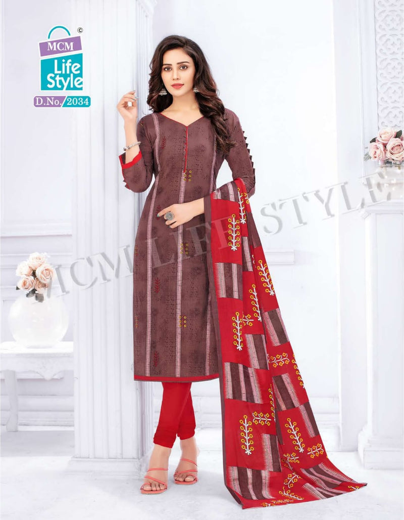 MCM Lifestyle Classic Lawn Pure Soft Cotton Festive Wear Salwar Kameez