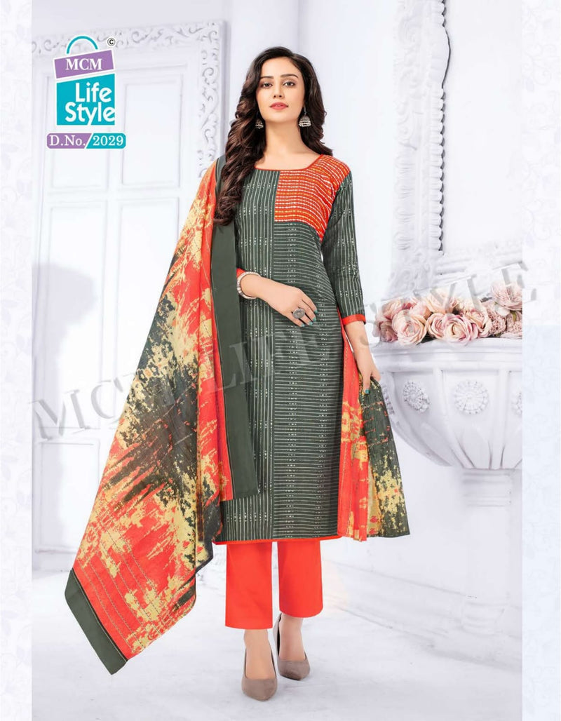 MCM Lifestyle Classic Lawn Pure Soft Cotton Festive Wear Salwar Kameez