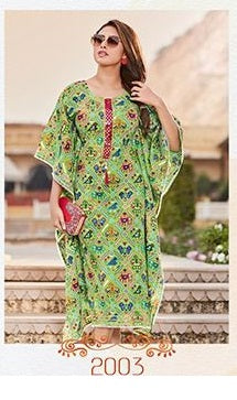 Kajal Style Cocktail Vol 2  Cotton Stylish Kaftan With Fancy Embroidery Work