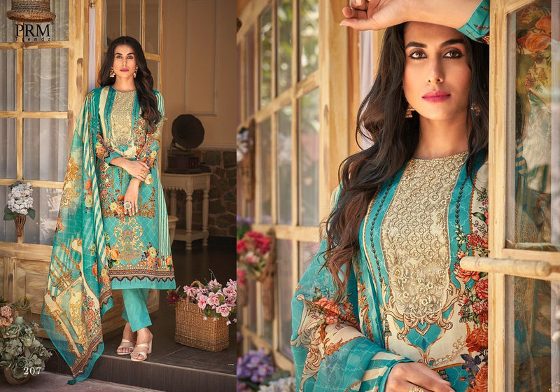 Prm Trendz Dno 201 To 208 Jam Silk With Heavy Embroidery Work Stylish Designer Pakistani Salwar Suit