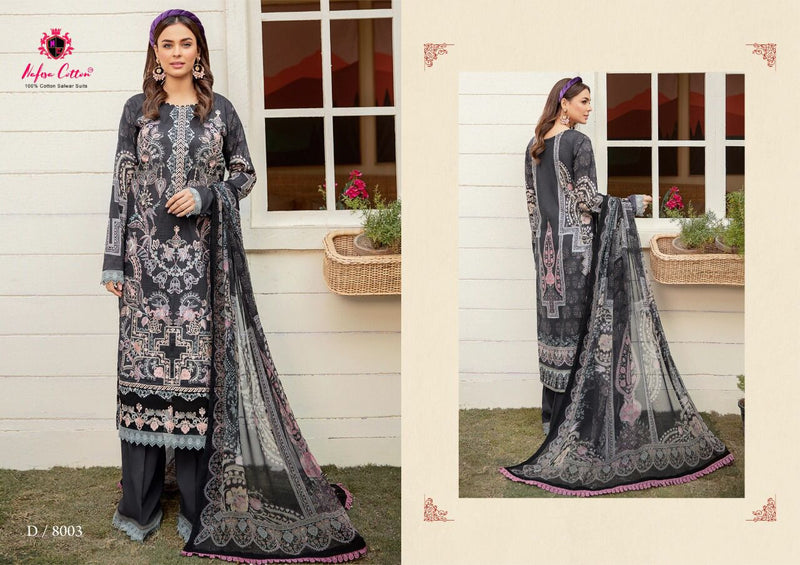 Nafisa Cotton Collection Vol 8 Pakistani Style Festive Wear Salwar Suits