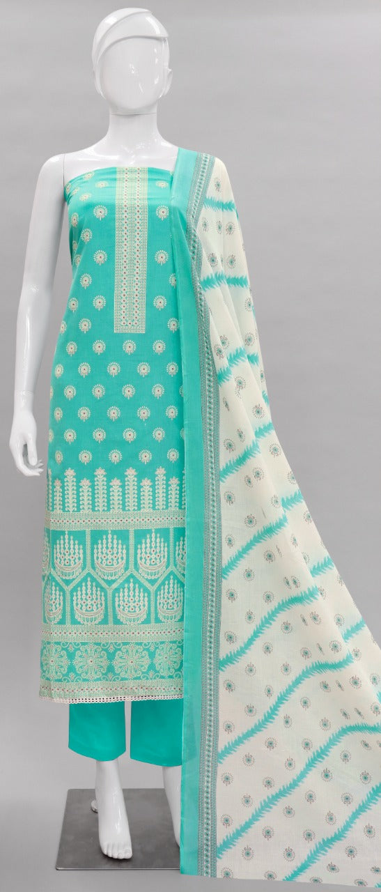Bipson Fashion Cotton Queen 1866 Pure Cotton Festive Wear Salwar Suits