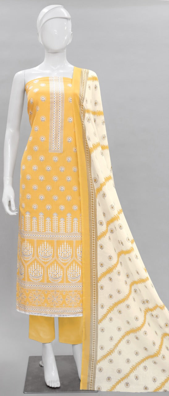 Bipson Fashion Cotton Queen 1866 Pure Cotton Festive Wear Salwar Suits