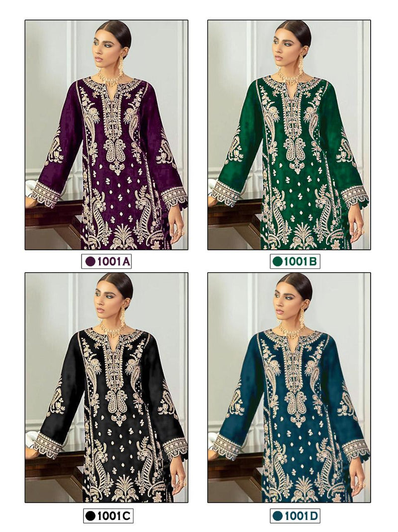 Majesty Crimson Vol 1 Fox Georgette Heavy Designer Pakistani Style Wedding Wear Salwar Kameez