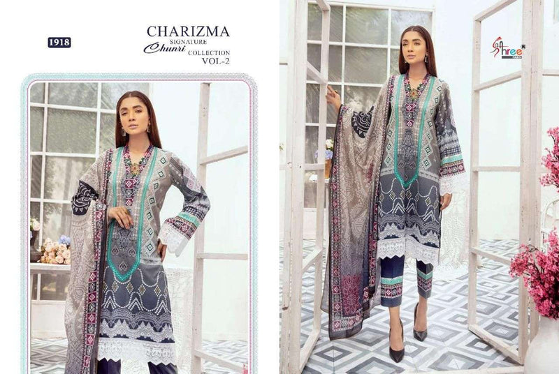 Charizma Singature Chunri Vol 2 Heavy Patch embroidery Saree