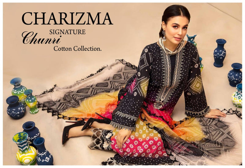 Chazima Signature Chunari Pure Cotton Daily Wear Salwar Suit