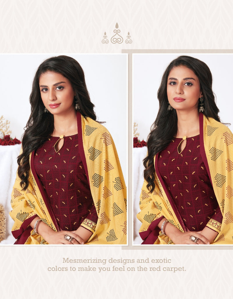 Classic Patiyala Vol 1 By Kuber Cotton Printed Fancy Regular Wear Salwar Suit With Dupatta