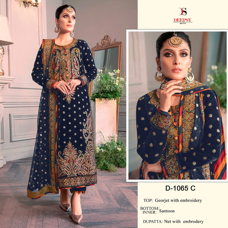 Deepsy Suit Dno 1062 Georgette With Beautiful Look Stylish Designer Party Wear Fancy Salwar Kameez