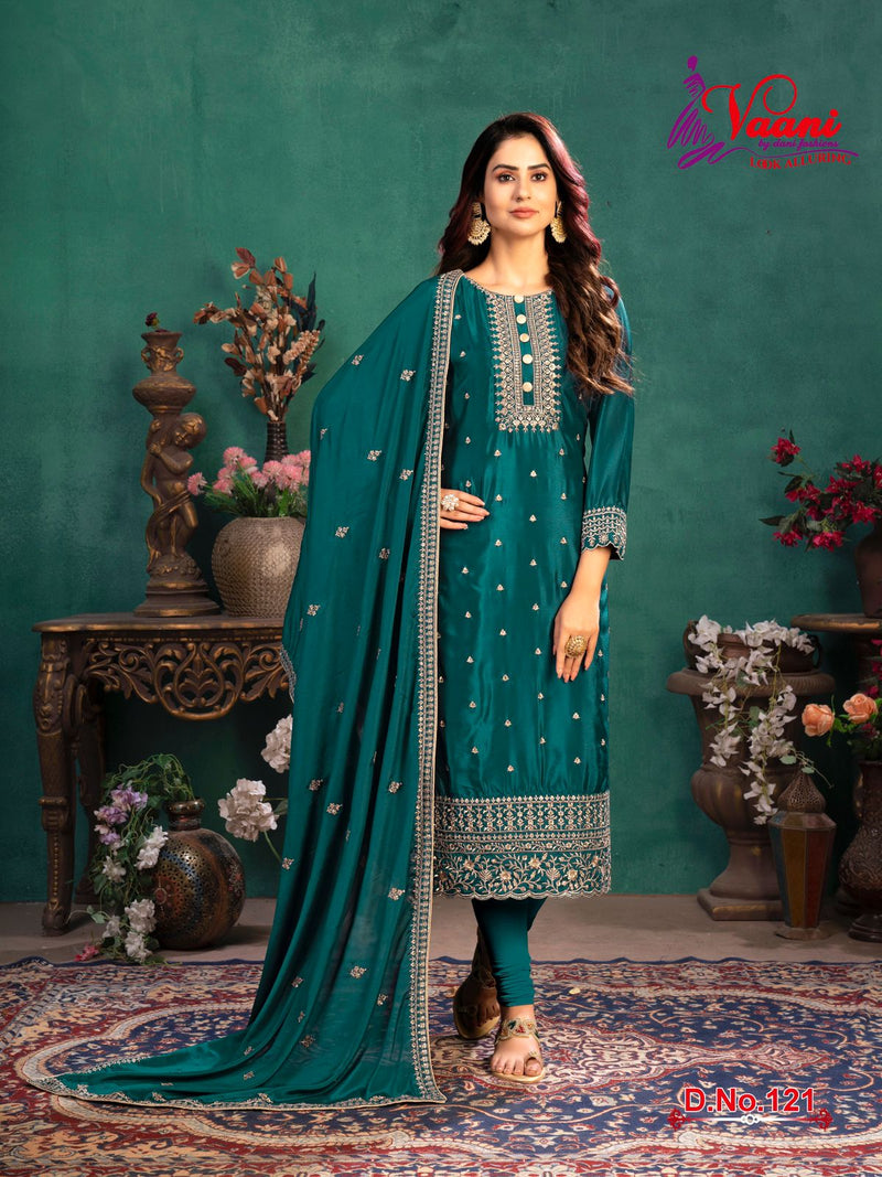 Dani Fashion Vaani Vol 12 Silk Fancy Designer Salwar Suit