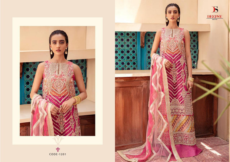 Deepsy Suit Mariyam Heavy Net With heavy Embroidery Salwar Kameez