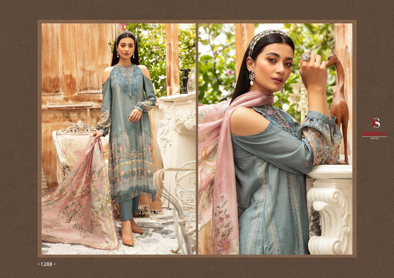 Deepsy Suits Mariab Vintage Cotton With Embroidery Work Pakistani Salwar Suits