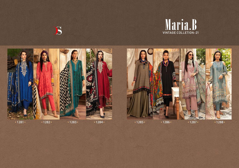 Deepsy Suits Mariab Vintage Cotton With Embroidery Work Pakistani Salwar Suits