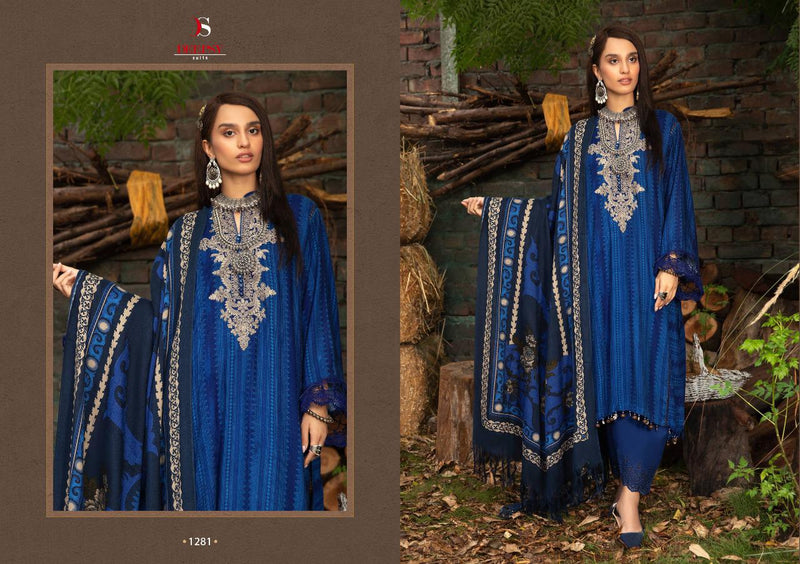 Deepsy Suits Mariab Vintage Cotton With Embroidery Work Pakistani Salwar Suits