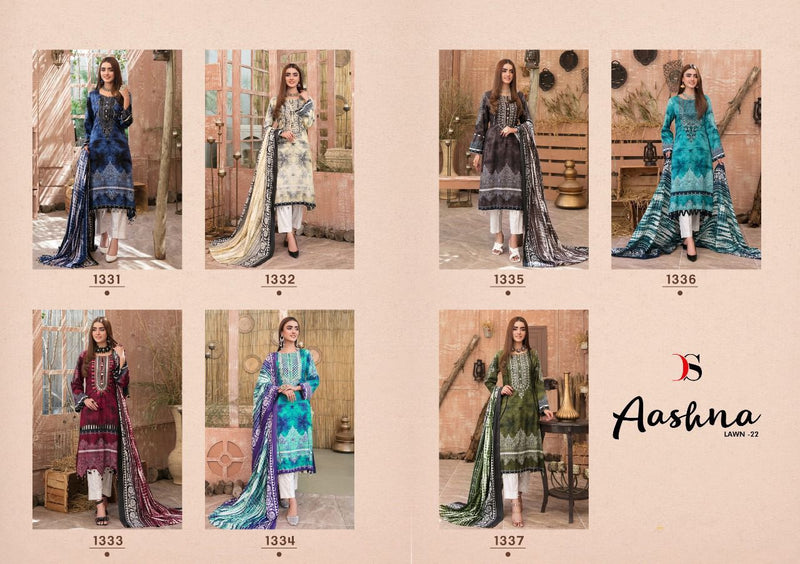 Deepsy Suits Aashna Lawn Vol 22 Pure Cotton Printed Party Wear Salwar Suits