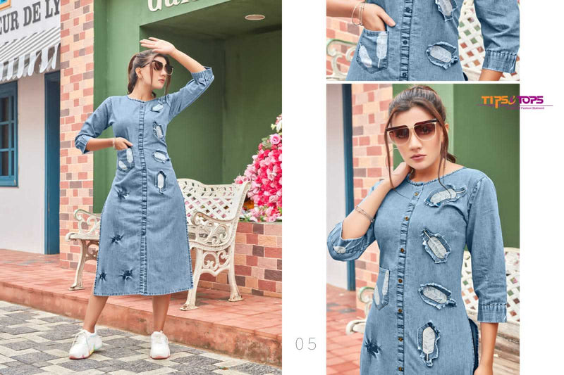 Buy Sage Green Pure Linen Patch Work Kurti Online in India | Kurti designs,  Clothes for women, Dress over jeans