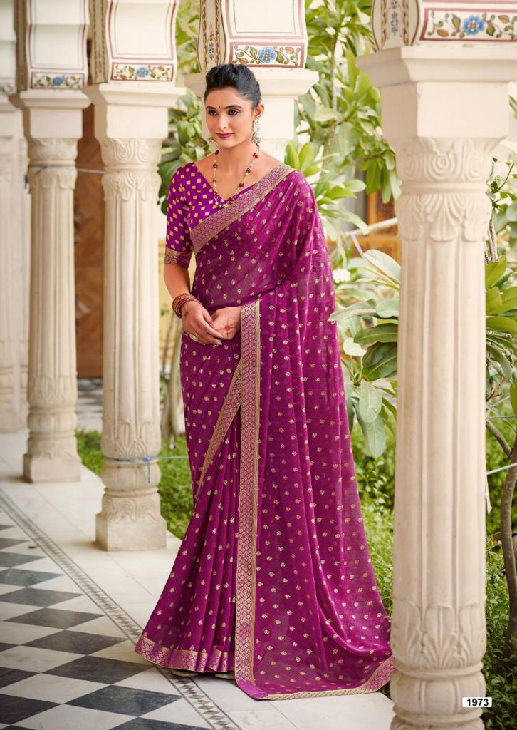 Kashvi Creation Dhriti Georgette With Foil Prints Party Wear Sarees