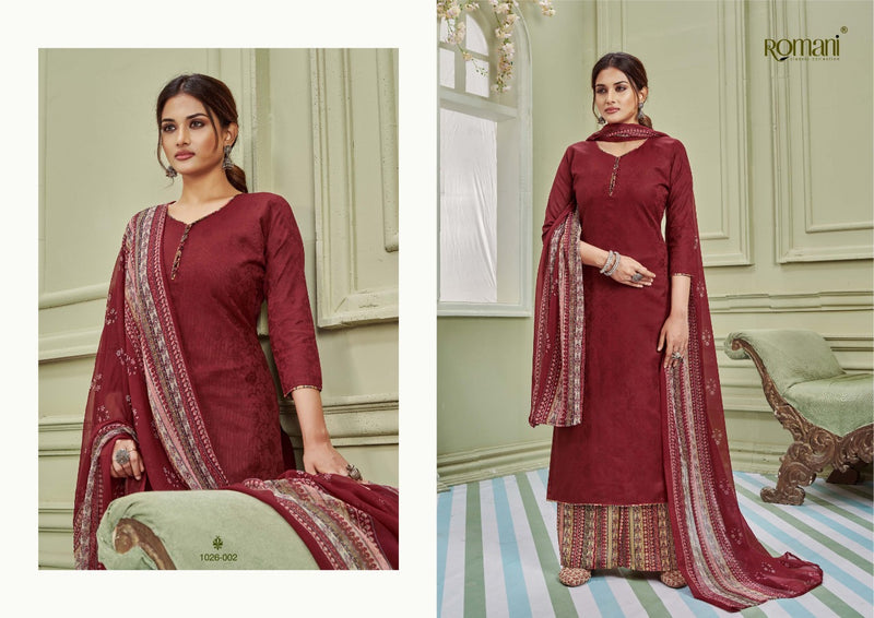 Romani Didaar Cotton Fancy Festive Wear Salwar Suits