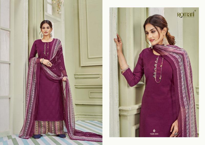 Romani Didaar Cotton Fancy Festive Wear Salwar Suits