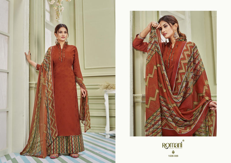 Romani Didaar Cotton Fancy Festive Wear Salwar Suits