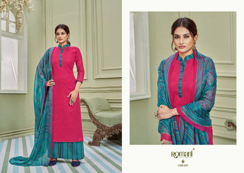 Romani Didaar Cotton Fancy Festive Wear Salwar Suits