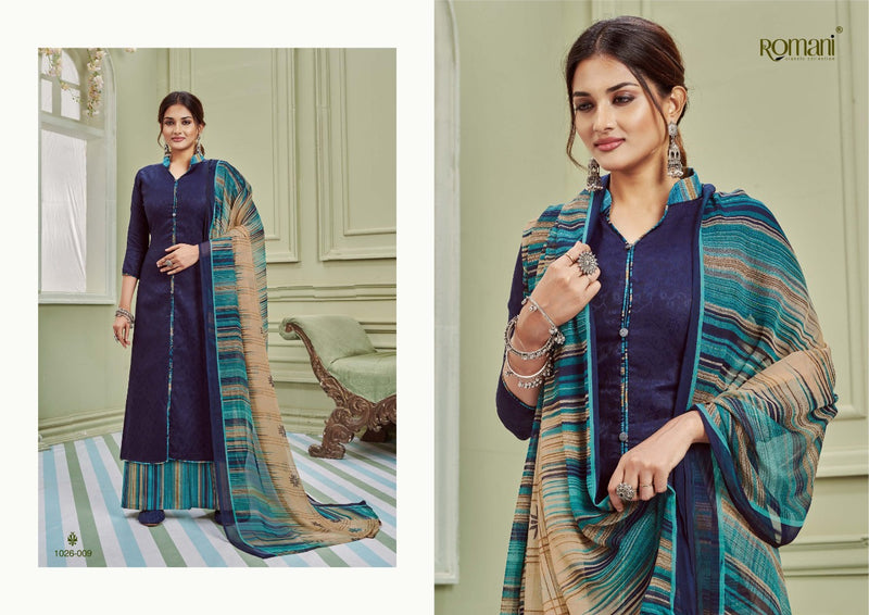 Romani Didaar Cotton Fancy Festive Wear Salwar Suits