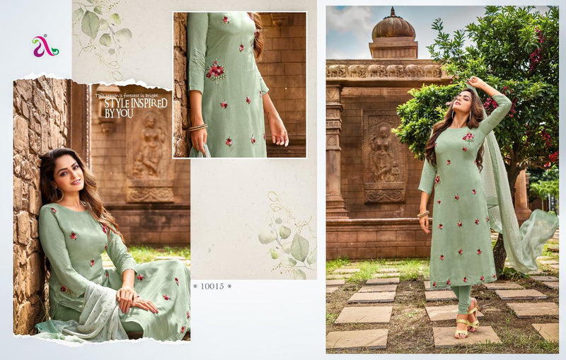 Dairy Milk Vol 34 By Angroop Next Chanderi Cotton Printed Diffrent Design Casual Wear Salwar Suits