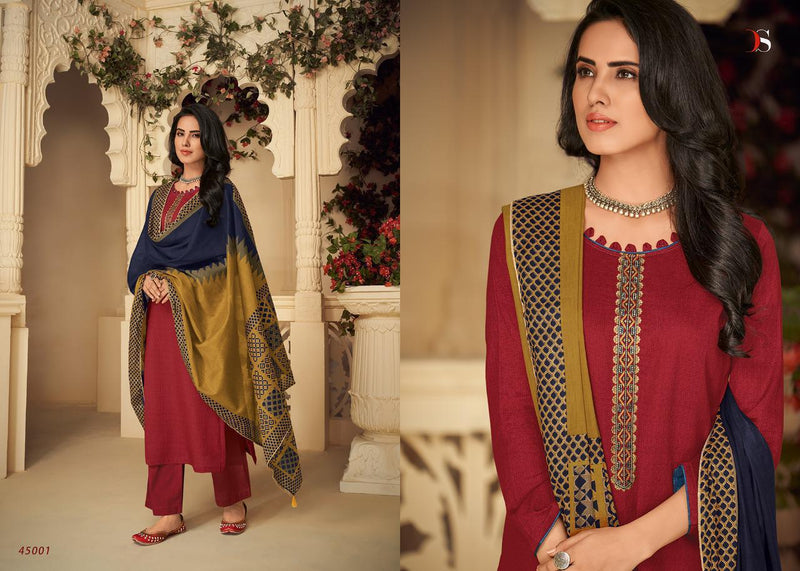 Deepsy Suit 45001 Jam Cotton Exclusive Designer Summer Wear Salwar Kameez