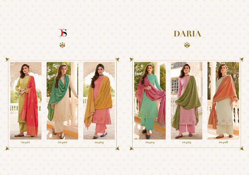 Deepsy Suit Daria Mini Silk With Embroidery Work Casual Wear Salwar Kameez