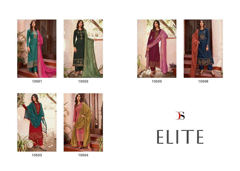 Deepsy Suit Elite Mini Silk Hand Work Emboirdery Work Salwar Kameez