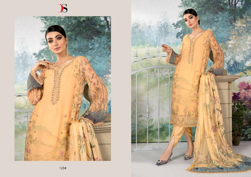 Deepsy Suit Maria B Pashmina Handwork Embroidered Salwar Kameez