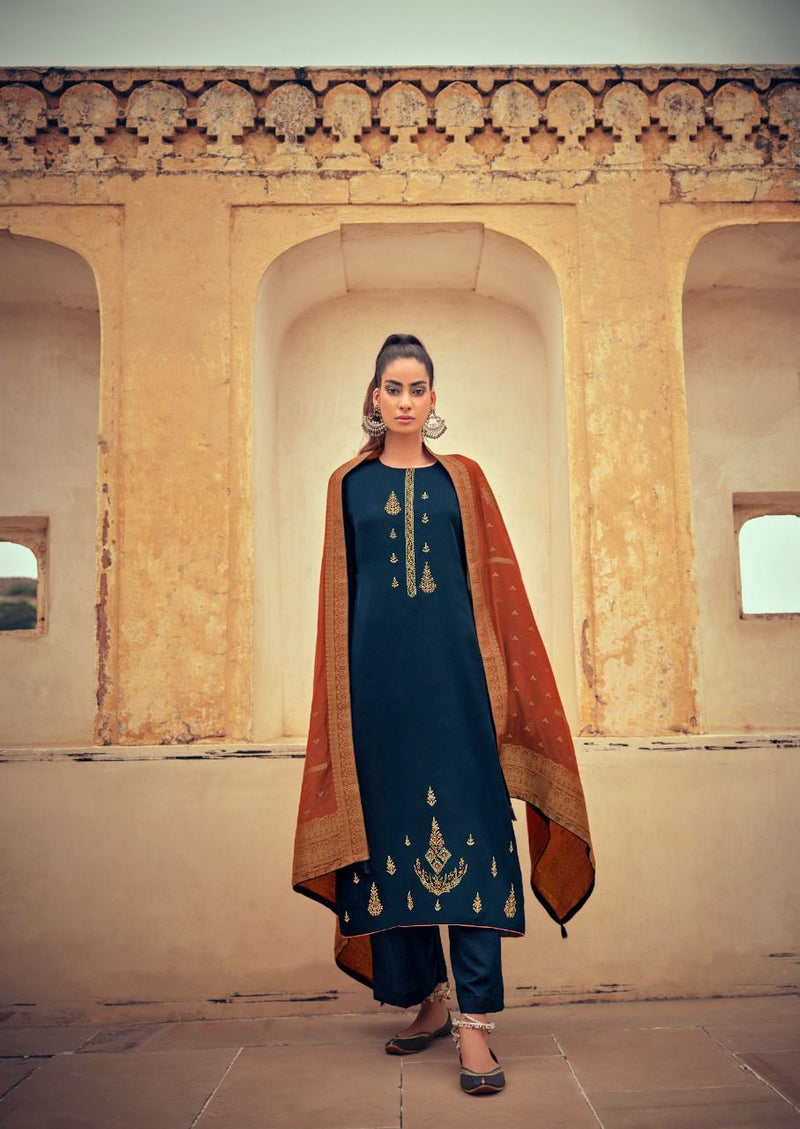 Deepsy Suit Monalisa Vol 7 Mini Silk With Embroidery Work Salwar Suit