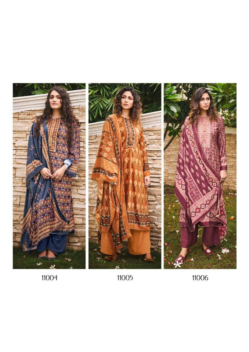 Deepsy Suit Olivia Vol 4 Velvet Digital Print Pure Viscose Pasmina Salwar Suits