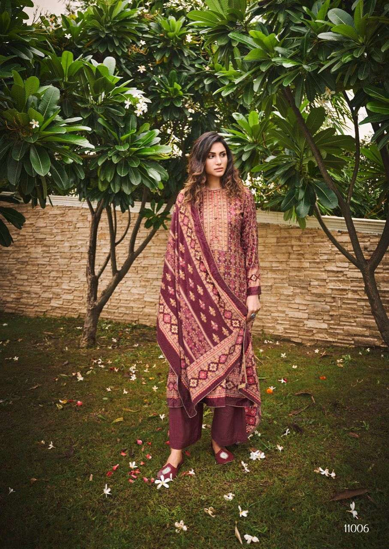 Deepsy Suit Olivia Vol 4 Velvet Digital Print Pure Viscose Pasmina Salwar Suits