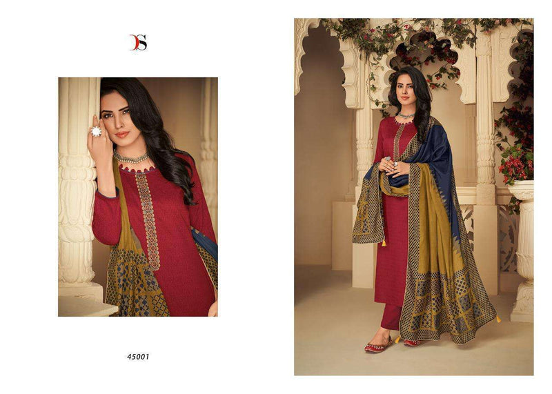 Deepsy Suit Panghat Vol 4 Suoer Nx Pashmina With Embroidery Work Suit