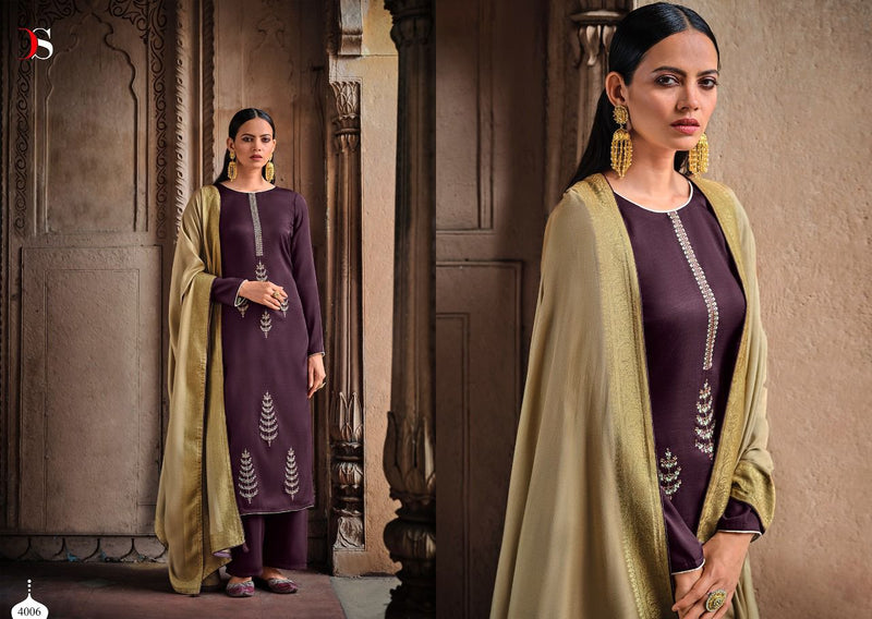 Deepsy Suit Royal Touch Vol 4 Viscose Pashmina With Embroidery Salwar Suit