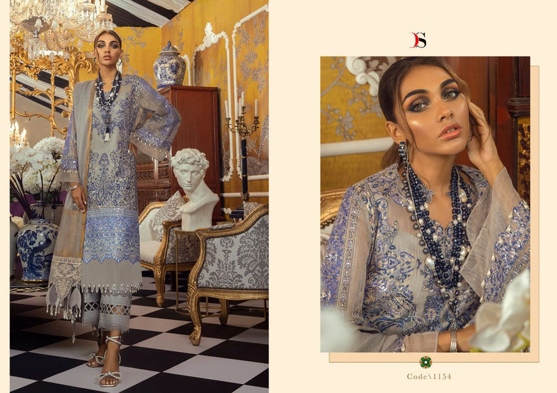 Deepsy Suit Sana Safinaz Muzlin Premium Cotton Print With Embroidered Work Salwar Suit