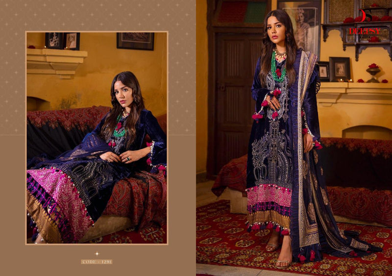 Deepsy Suits Luxury Velvet 21 Pure Velvet Embroidered Work Pakistani Salwar Suit