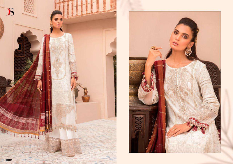 Deepsy Suits Maria B Lawn 21 Vol 3 Pure Cotton Print With Embroidery Work Pakistani Salwar Kameez