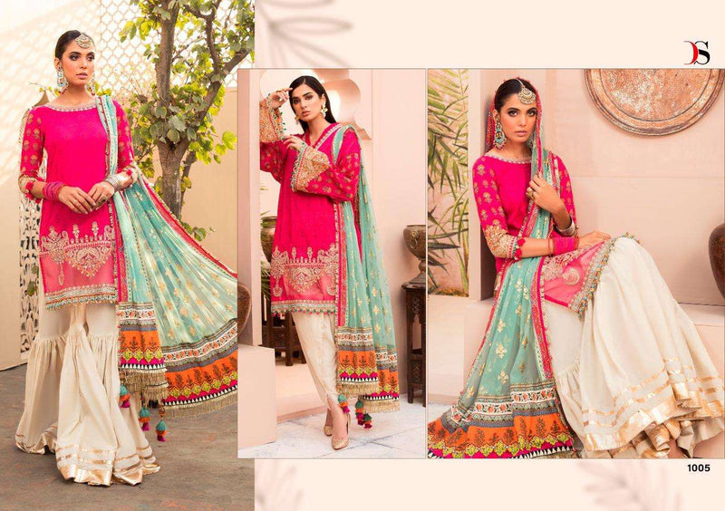 Deepsy Suits Maria B Lawn 21 Vol 3 Pure Cotton Print With Embroidery Work Pakistani Salwar Kameez