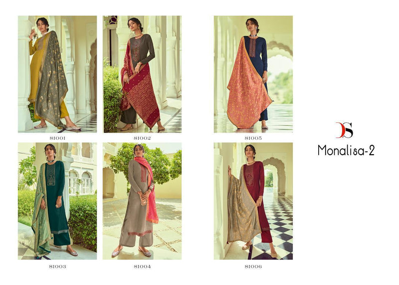 Deepsy Suits Monalisa Vol 2 Silk Designer Pakistani Salwar Kameez