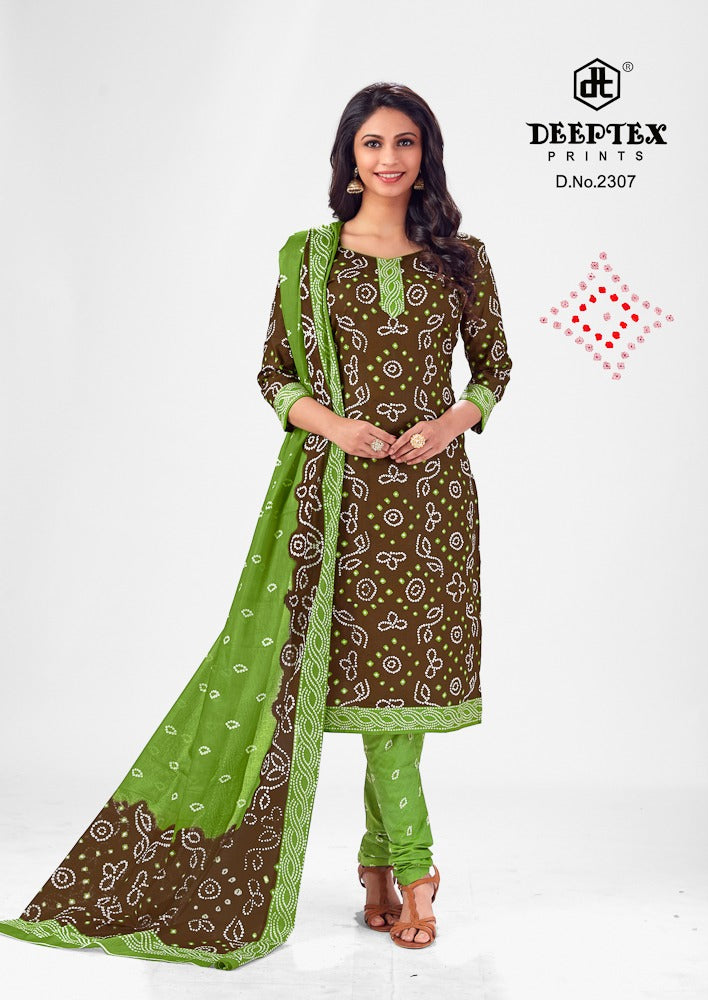 Deeptex Print Classic Chunari Vol 23 Pure Cotton Dailywear Casual Salwar Suits