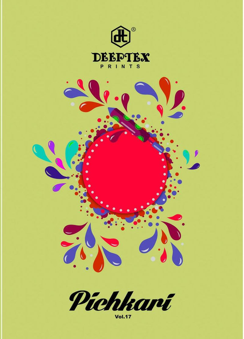Deeptex Print Pichkari Vol 17 Pure Cotton Casual Daily Wear Salwar Kameez