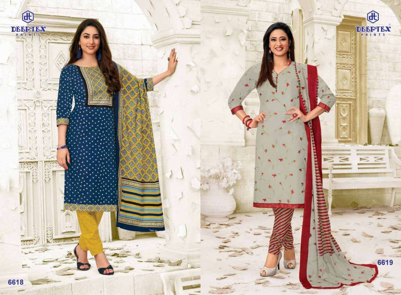 Deeptex Prints Miss India Vol 66 Pure Cotton Printed Dress Materials