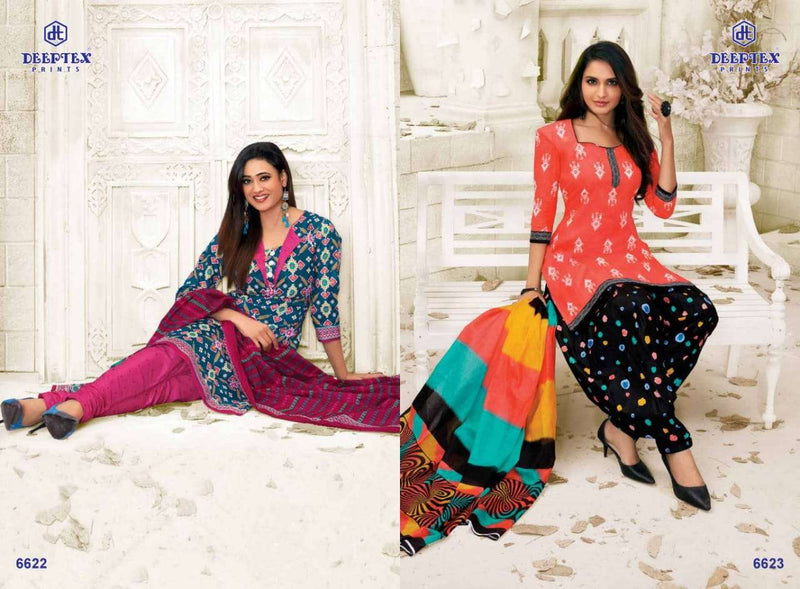 Deeptex Prints Miss India Vol 66 Pure Cotton Printed Dress Materials