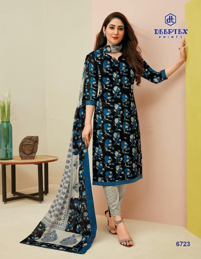 Deeptex Prints Miss India Vol 67 Pure Cotton Salwar Suit